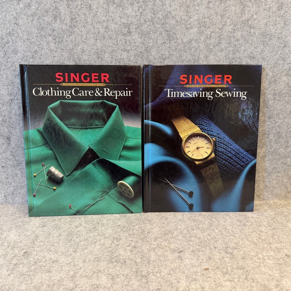 Vintage Singer Sewing Reference Library, Clothing Care Repair Timesaving Sewing - Picture 1 of 6